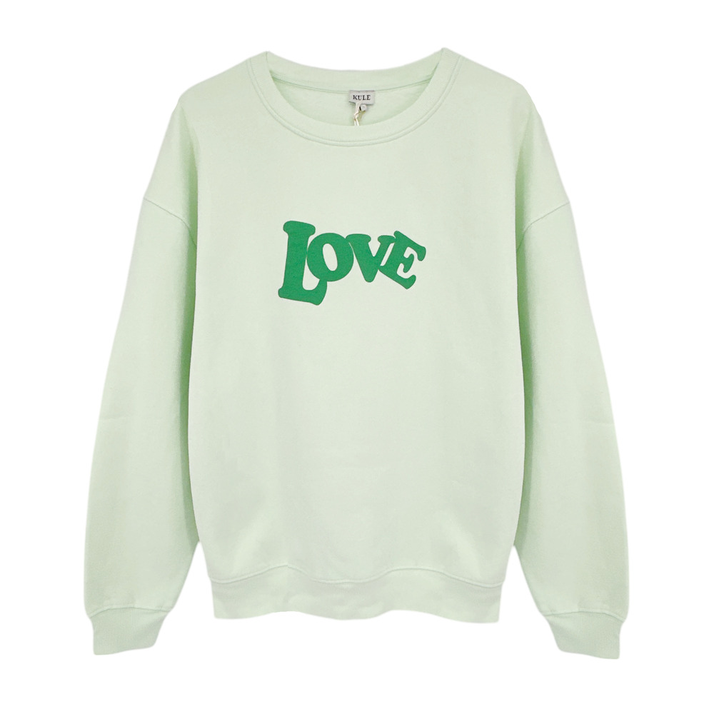 KULE The Oversized 70's LOVE Sweatshirt || L